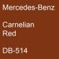 Preview: Mercedes-Benz, Carnelian Red, DB-514.